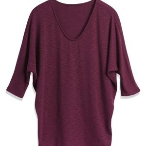 Laila Jayde Bowie 3/4 Sleeve Dolman Knit Top